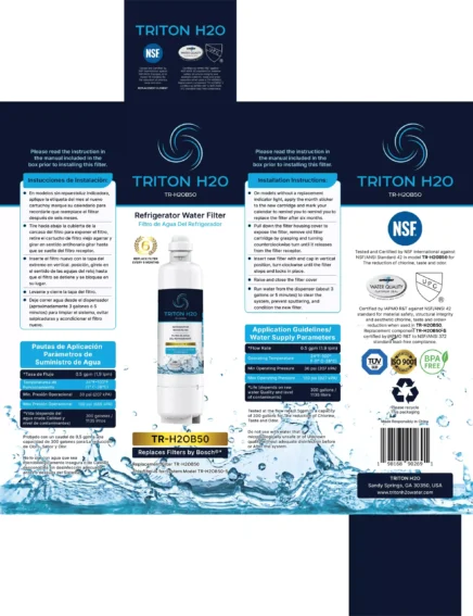 BOX 1-TRITON H2O-TR-H20B50
