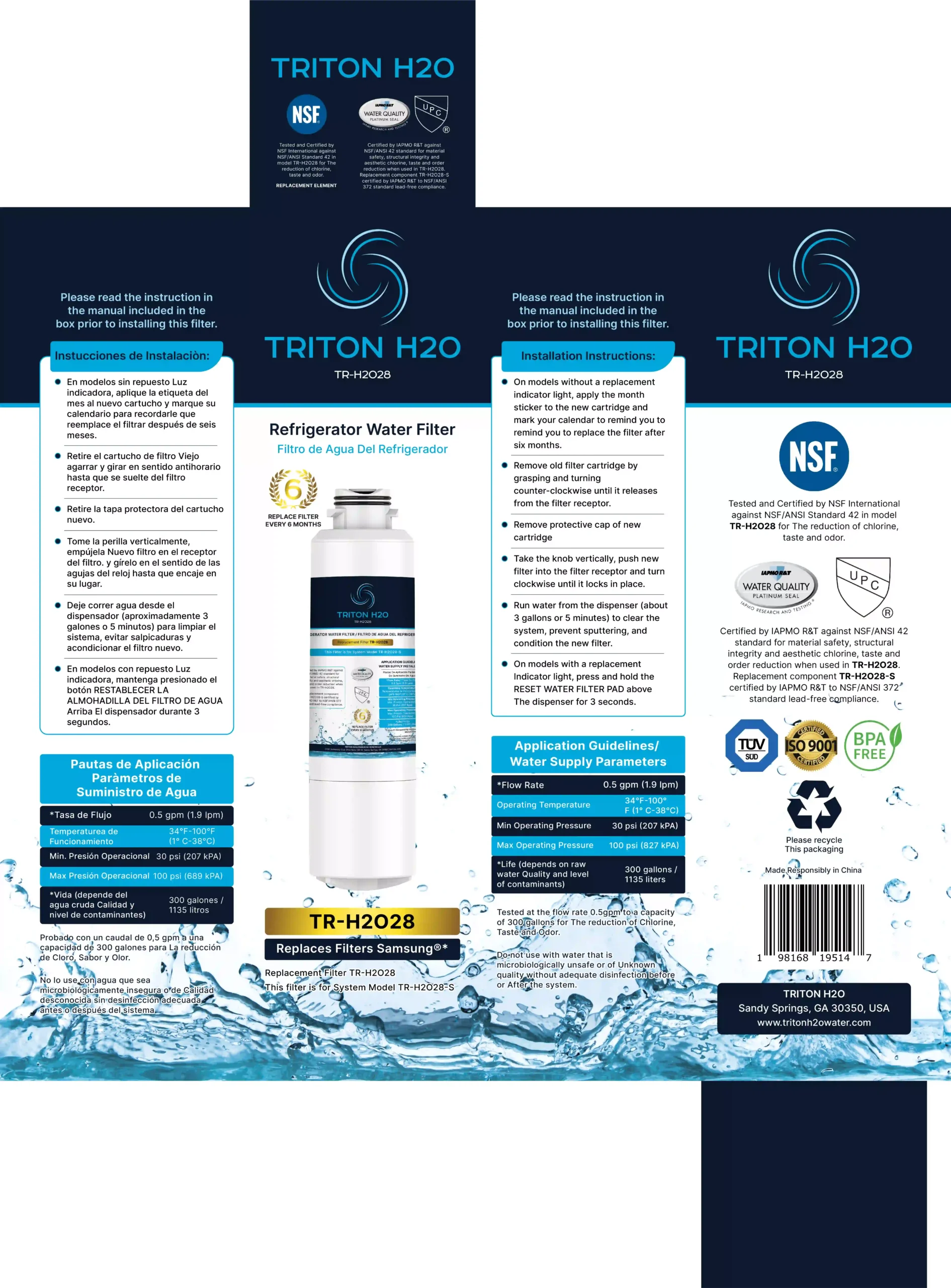 BOX 2-TRITON H2O-TR-H2O28